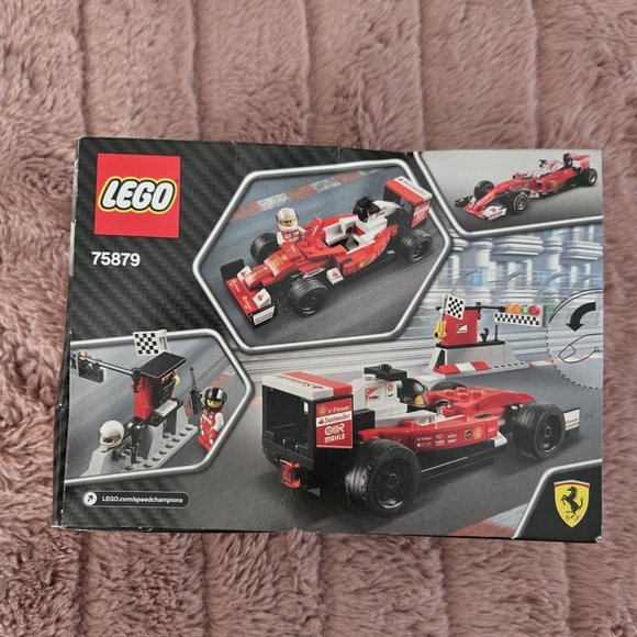 LEGO Speed Champions Red Ferrari Racing Set - Picture 2 of 2
